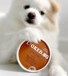 Licked Booster Frozen Meal Topper for Dogs (Golden Glory) dog multipurpose item,all-in-one pet tool