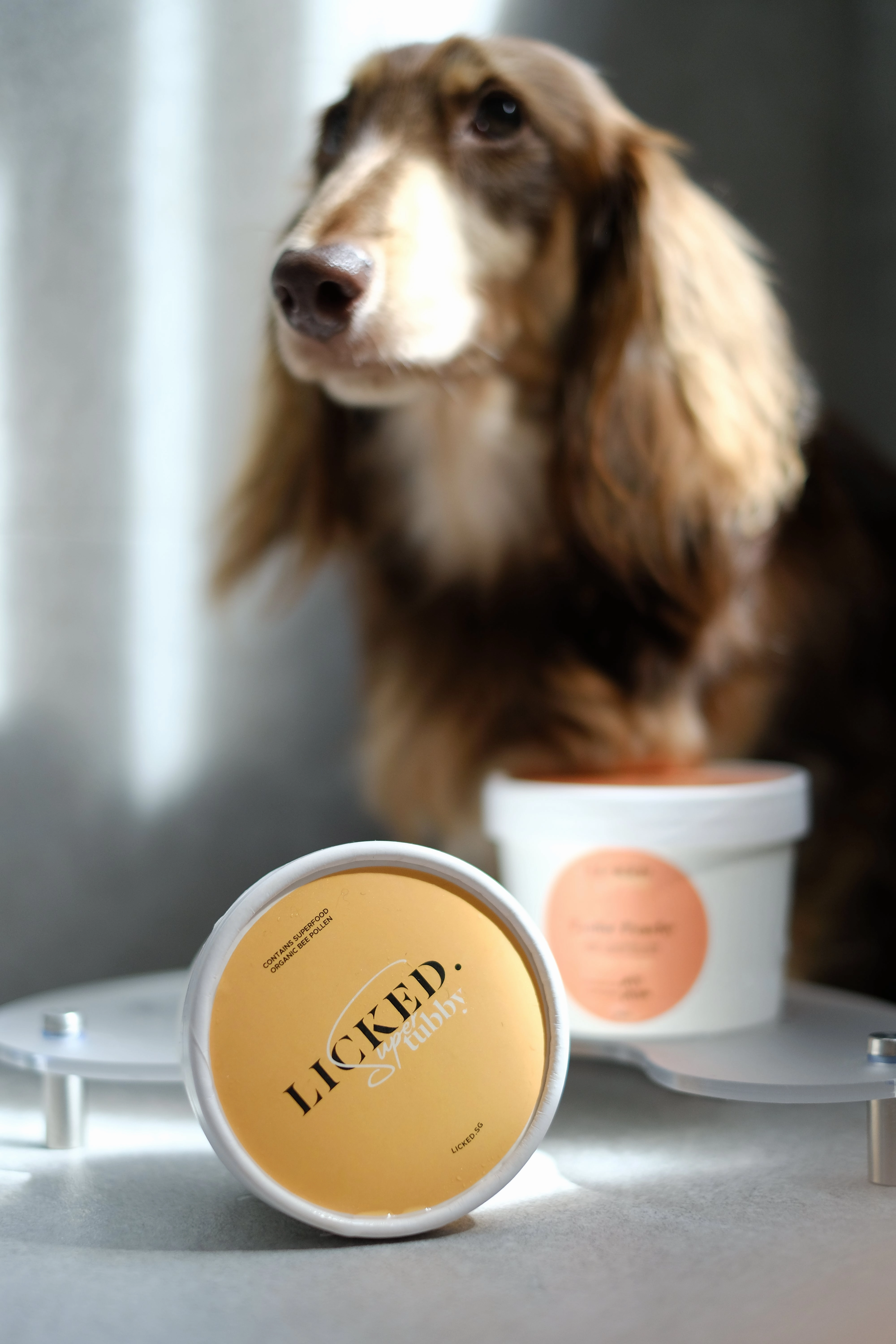 Licked Super Tubby Froyo Frozen Dog Treats (Go Bananas)