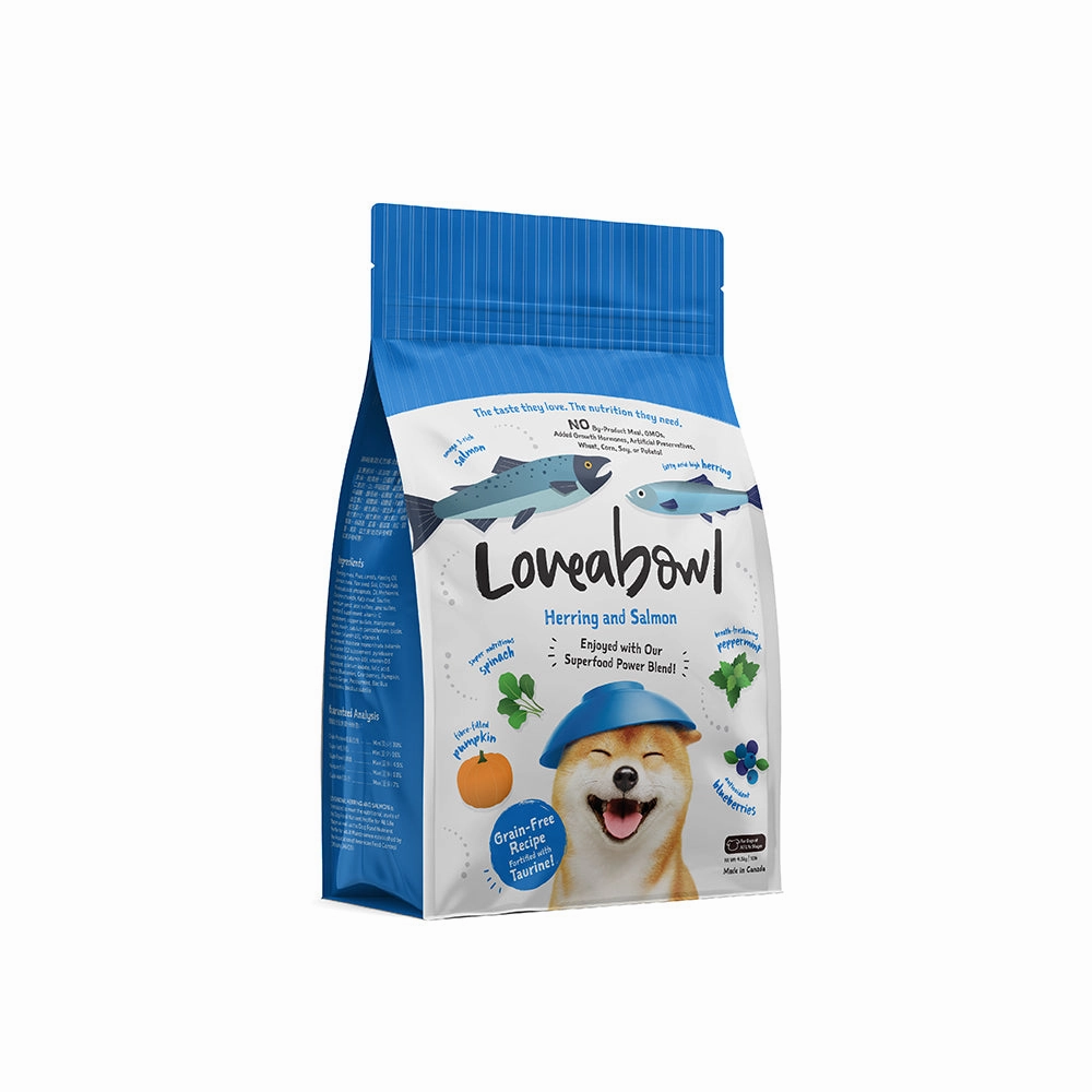 Loveabowl Dog Food Herring and Salmon 4.5kg