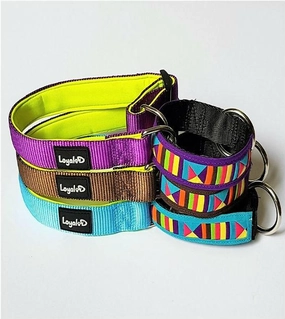 Loyal.D Lisu Tribal Martingale Dog Collar (3 Colors) dog charms,dog ID