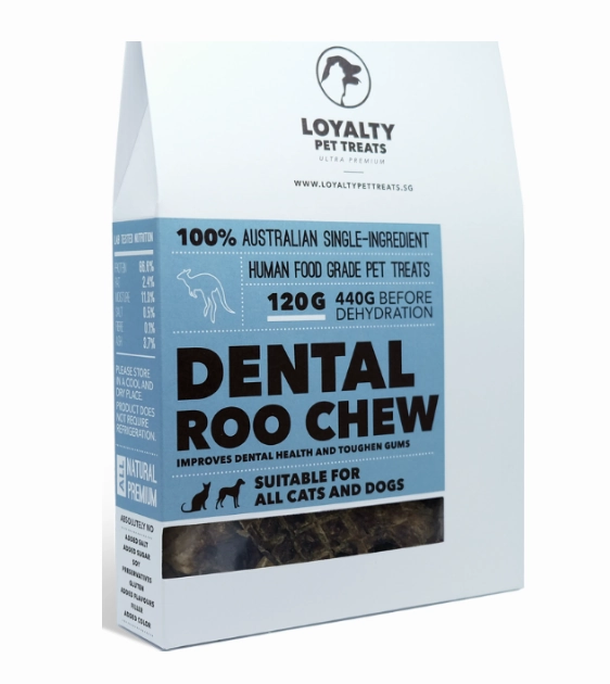 Loyalty Pets Dental Roo Chew Dog Treats pet coat care,skin health