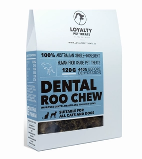 Loyalty Pets Dental Roo Chew Dog Treats pet coat care,skin health