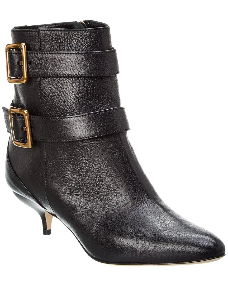 Manolo Blahnik Alciona 50 Leather Bootie Shoes_Manolo-Blahnik