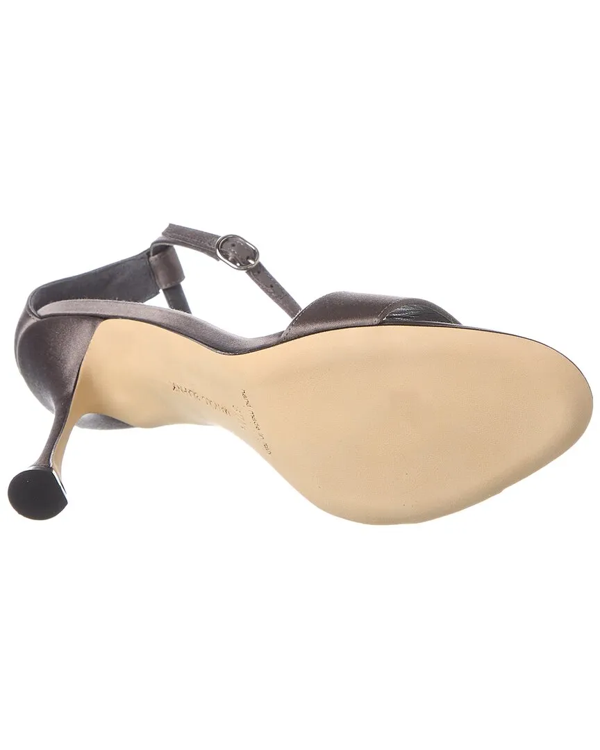 Manolo Blahnik Bambi 100 Satin Sandal Shoes_Manolo-Blahnik