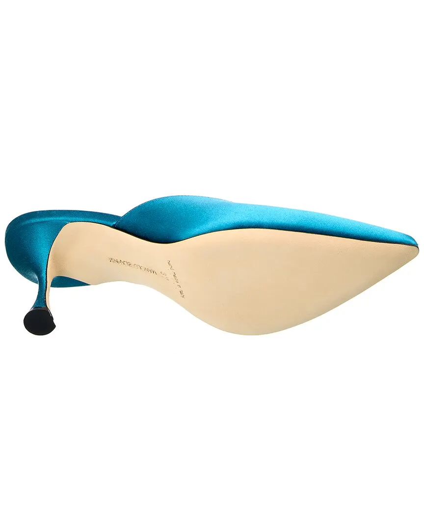 Manolo Blahnik Bambimu 70 Satin Pump Shoes_Manolo-Blahnik