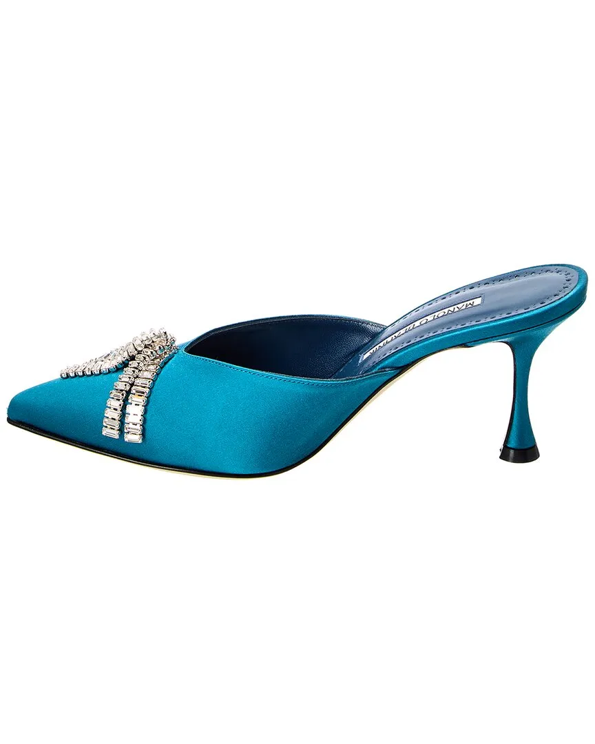 Manolo Blahnik Bambimu 70 Satin Pump Shoes_Manolo-Blahnik