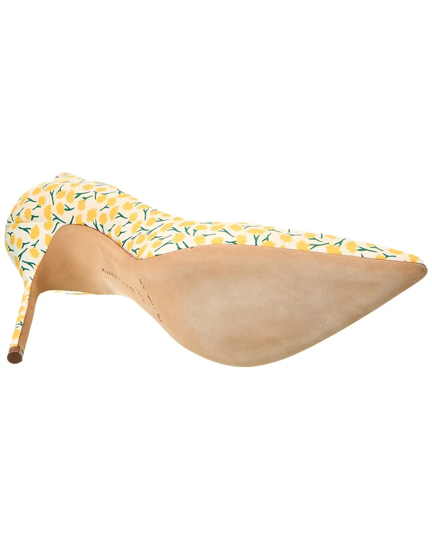 Manolo Blahnik BB 105 Canvas Pump Shoes_Manolo-Blahnik