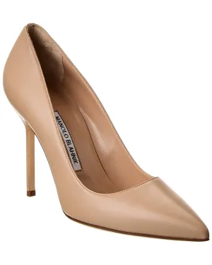 Manolo Blahnik BB 105 Leather Pump Shoes_Manolo-Blahnik