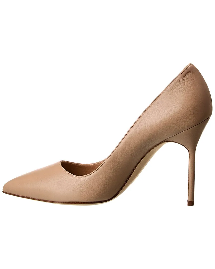 Manolo Blahnik BB 105 Leather Pump Shoes_Manolo-Blahnik