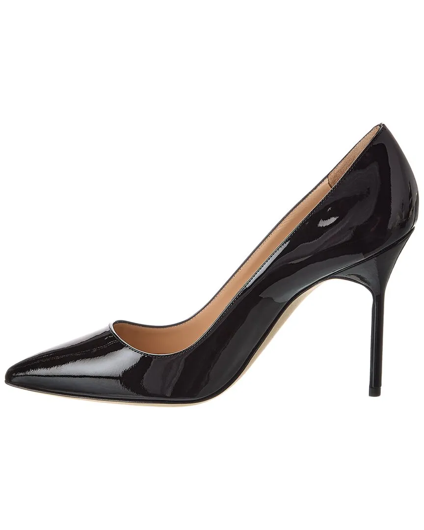 Manolo Blahnik BB 105 Patent Leather Pump Shoes_Manolo-Blahnik