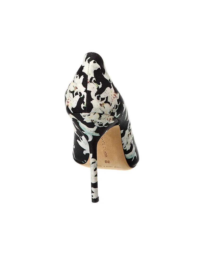 Manolo Blahnik BB 105 Silk Pump Shoes_Manolo-Blahnik