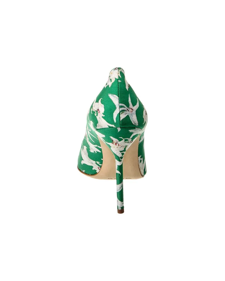 Manolo Blahnik BB 105 Silk Pump Shoes_Manolo-Blahnik