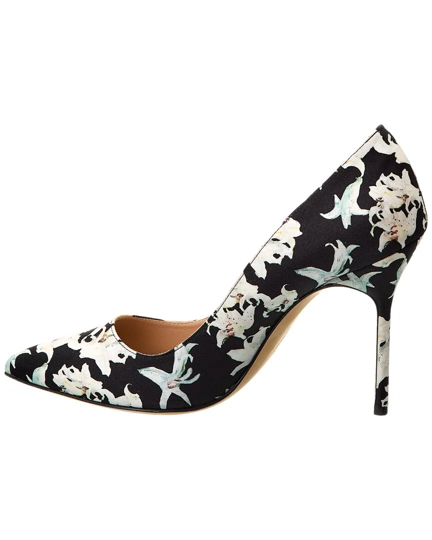 Manolo Blahnik BB 105 Silk Pump Shoes_Manolo-Blahnik