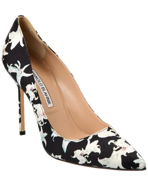 Manolo Blahnik BB 105 Silk Pump Shoes_Manolo-Blahnik