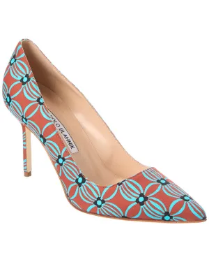 Manolo Blahnik BB 90 Canvas Pump Shoes_Manolo-Blahnik