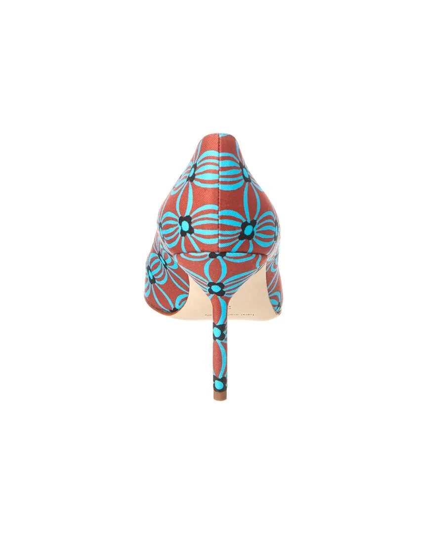 Manolo Blahnik BB 90 Canvas Pump Shoes_Manolo-Blahnik