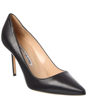 Manolo Blahnik BB 90 Leather Pump Shoes_Manolo-Blahnik