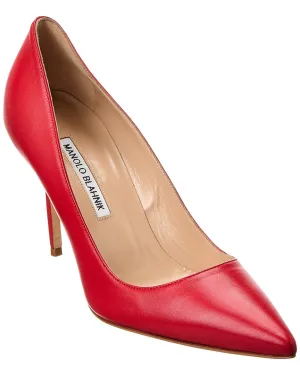 Manolo Blahnik BB 90 Leather Pump Shoes_Manolo-Blahnik