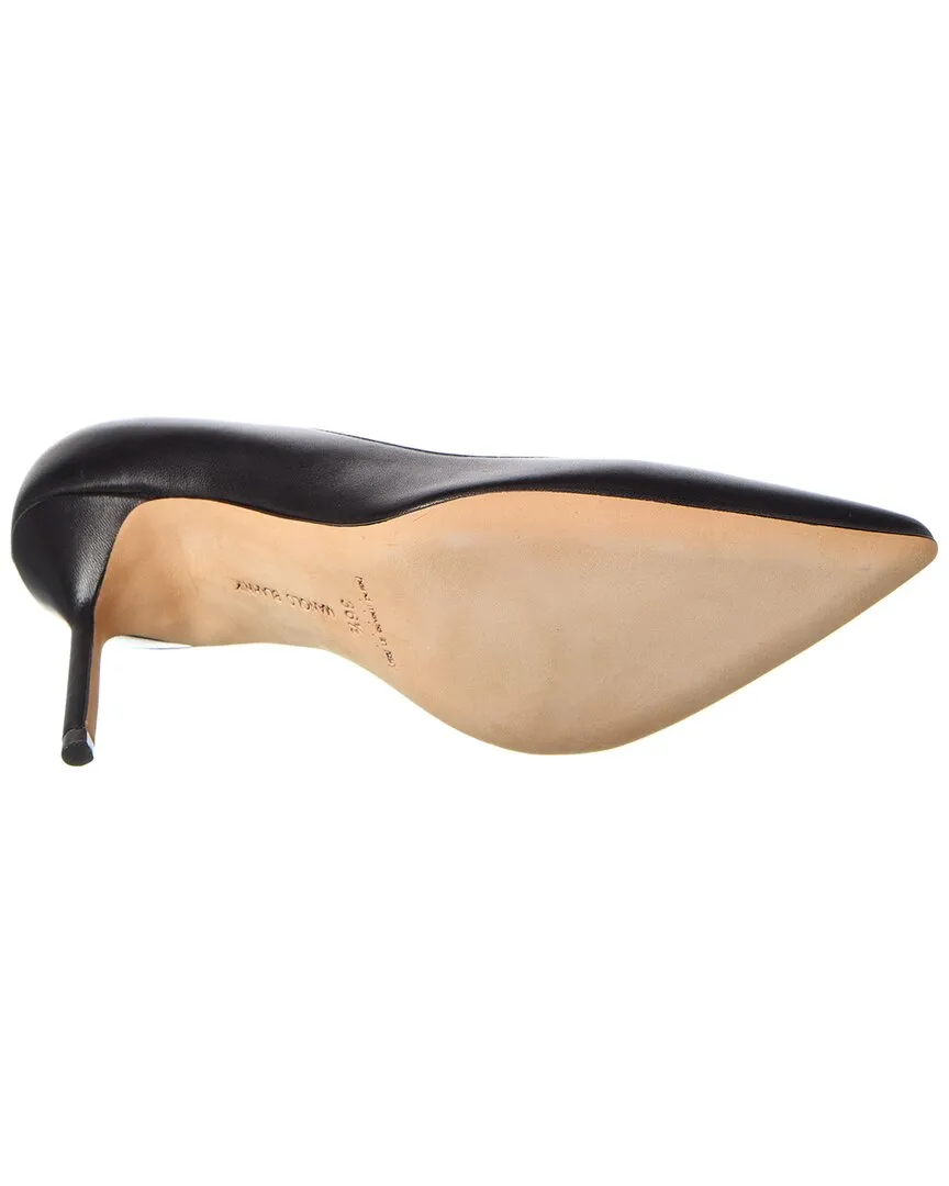 Manolo Blahnik BB 90 Leather Pump Shoes_Manolo-Blahnik