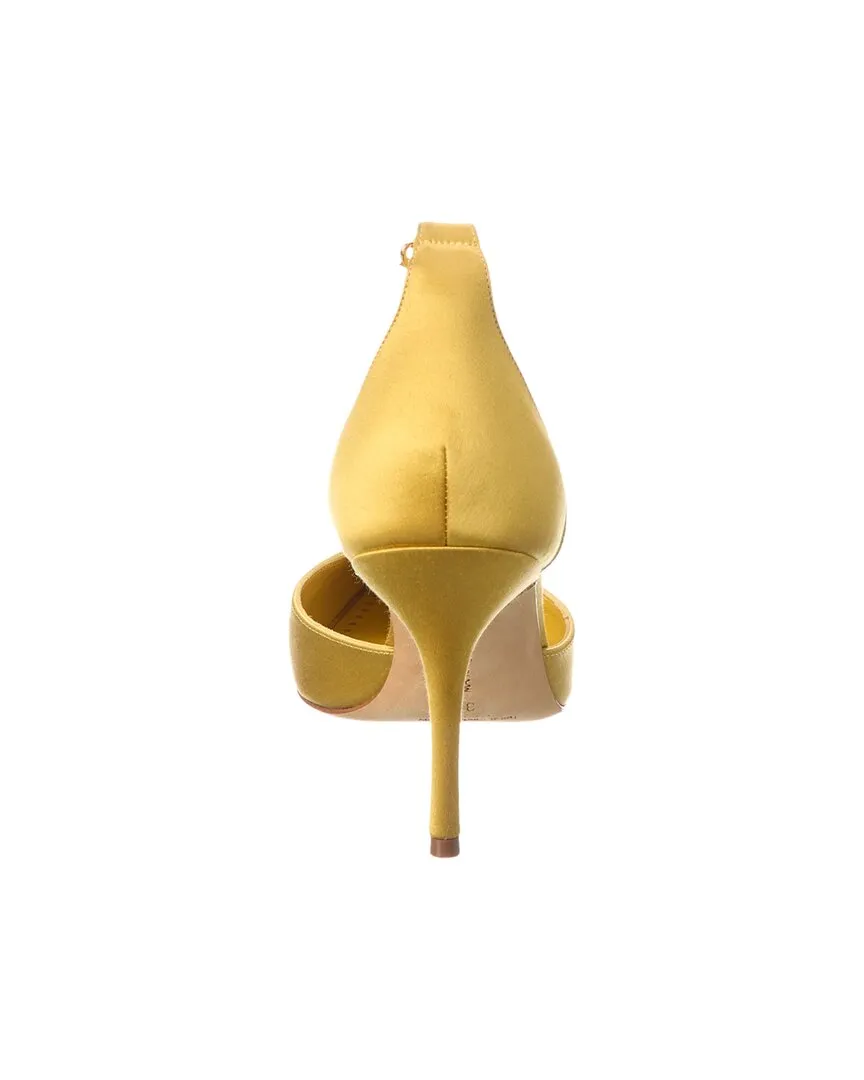 Manolo Blahnik Campanilla 90 Satin Pump Shoes_Manolo-Blahnik