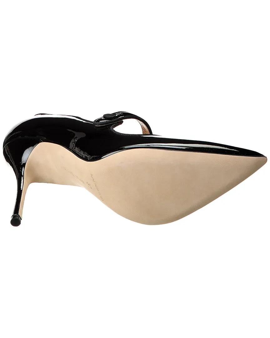 Manolo Blahnik Camparinew 105 Patent Pump Shoes_Manolo-Blahnik
