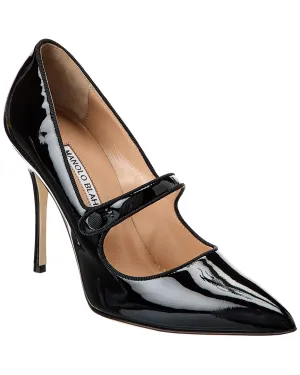 Manolo Blahnik Camparinew 105 Patent Pump Shoes_Manolo-Blahnik