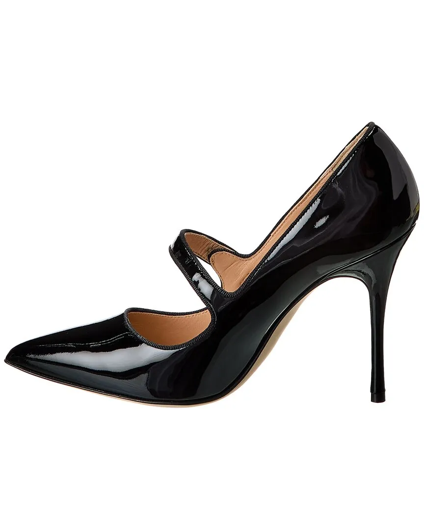 Manolo Blahnik Camparinew 105 Patent Pump Shoes_Manolo-Blahnik