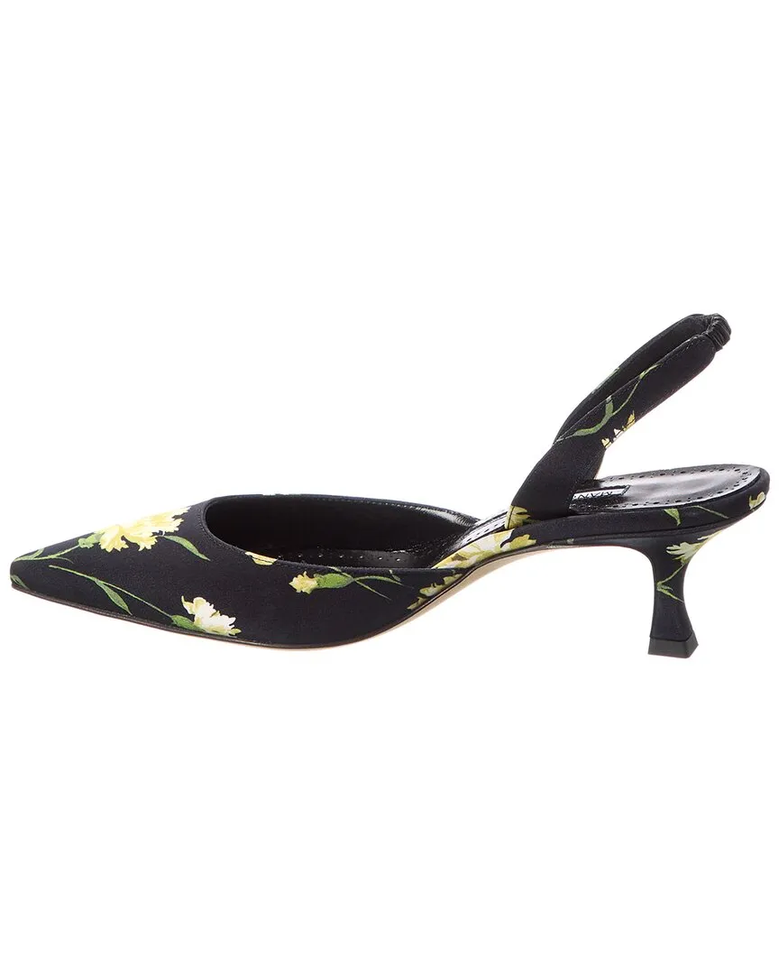 Manolo Blahnik Carolyne 70 Satin Slingback Pump Shoes_Manolo-Blahnik