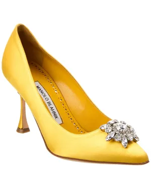 Manolo Blahnik Cassina 90 Satin Pump Shoes_Manolo-Blahnik
