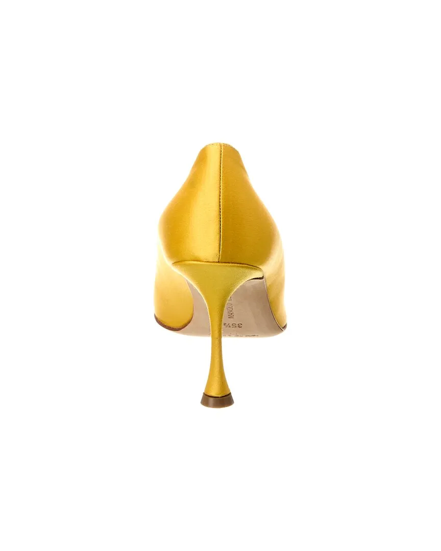 Manolo Blahnik Cassina 90 Satin Pump Shoes_Manolo-Blahnik