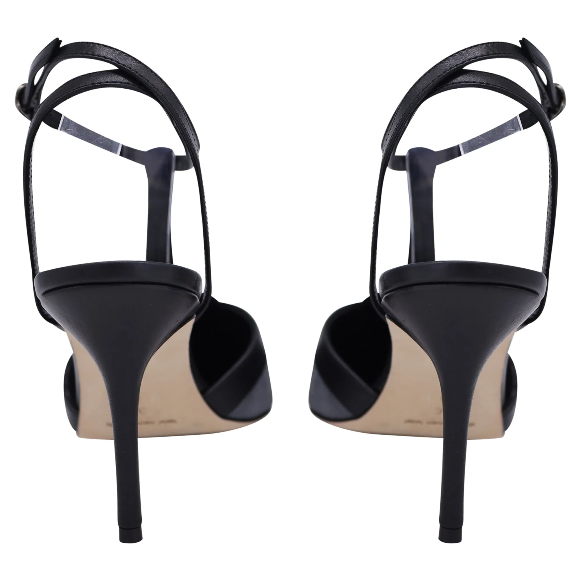 Manolo Blahnik Catillo Color-Block Sling Back Pumps in Grey and Blue Suede Shoes_Manolo-Blahnik