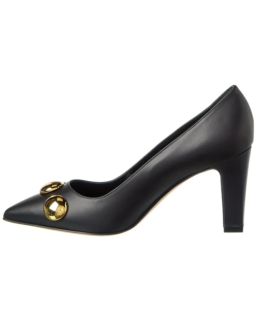 Manolo Blahnik Chappa 90 Leather Pump Shoes_Manolo-Blahnik