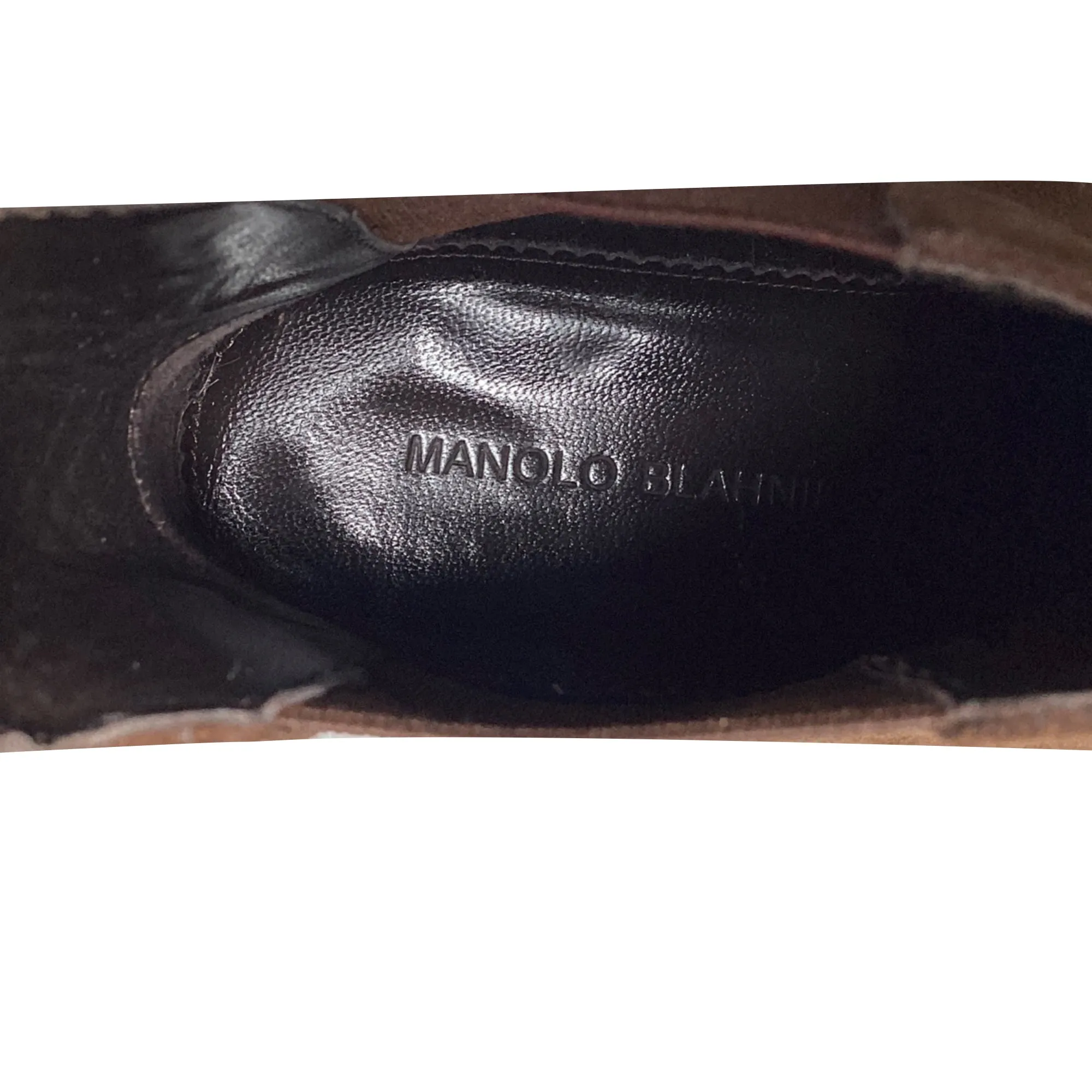 Manolo Blahnik Chelata Chelsea Boots in Brown Suede Shoes_Manolo-Blahnik