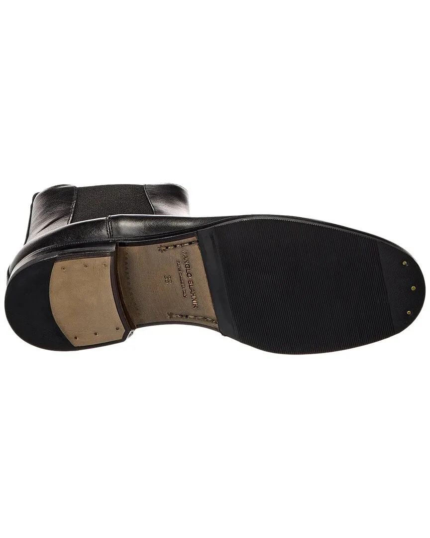 Manolo Blahnik Chelsa 25 Leather Boot Shoes_Manolo-Blahnik