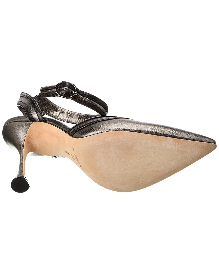 Manolo Blahnik Chonga 105 Leather Pump Shoes_Manolo-Blahnik