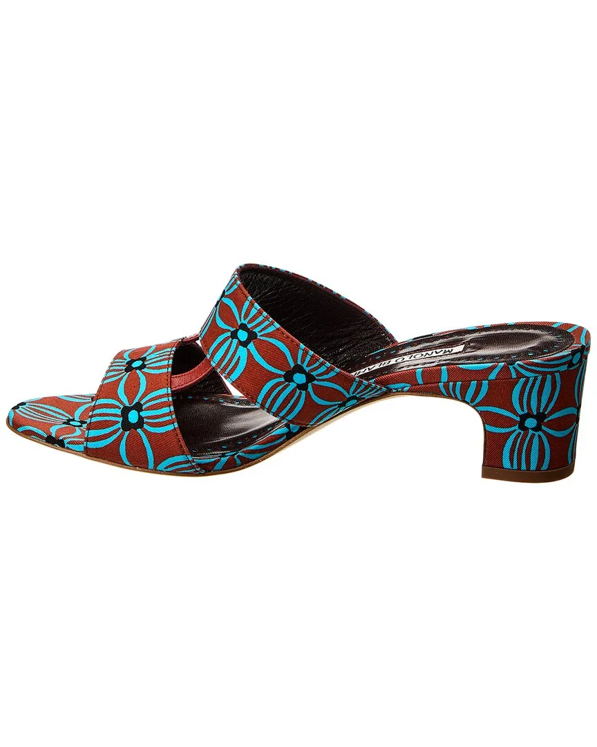 Manolo Blahnik Chus 50 Canvas Sandal Shoes_Manolo-Blahnik