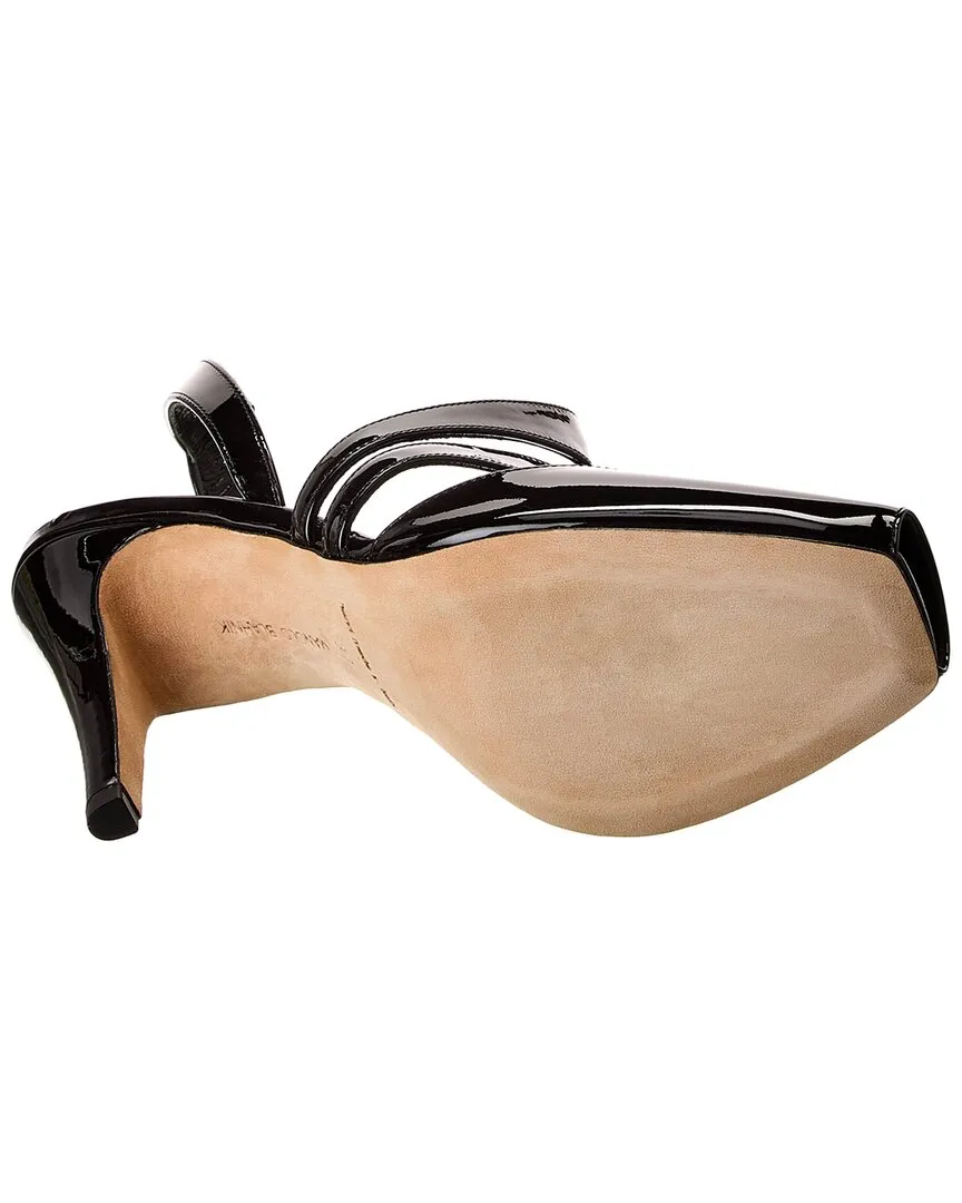 Manolo Blahnik Develi 105 Leather Sandal Shoes_Manolo-Blahnik