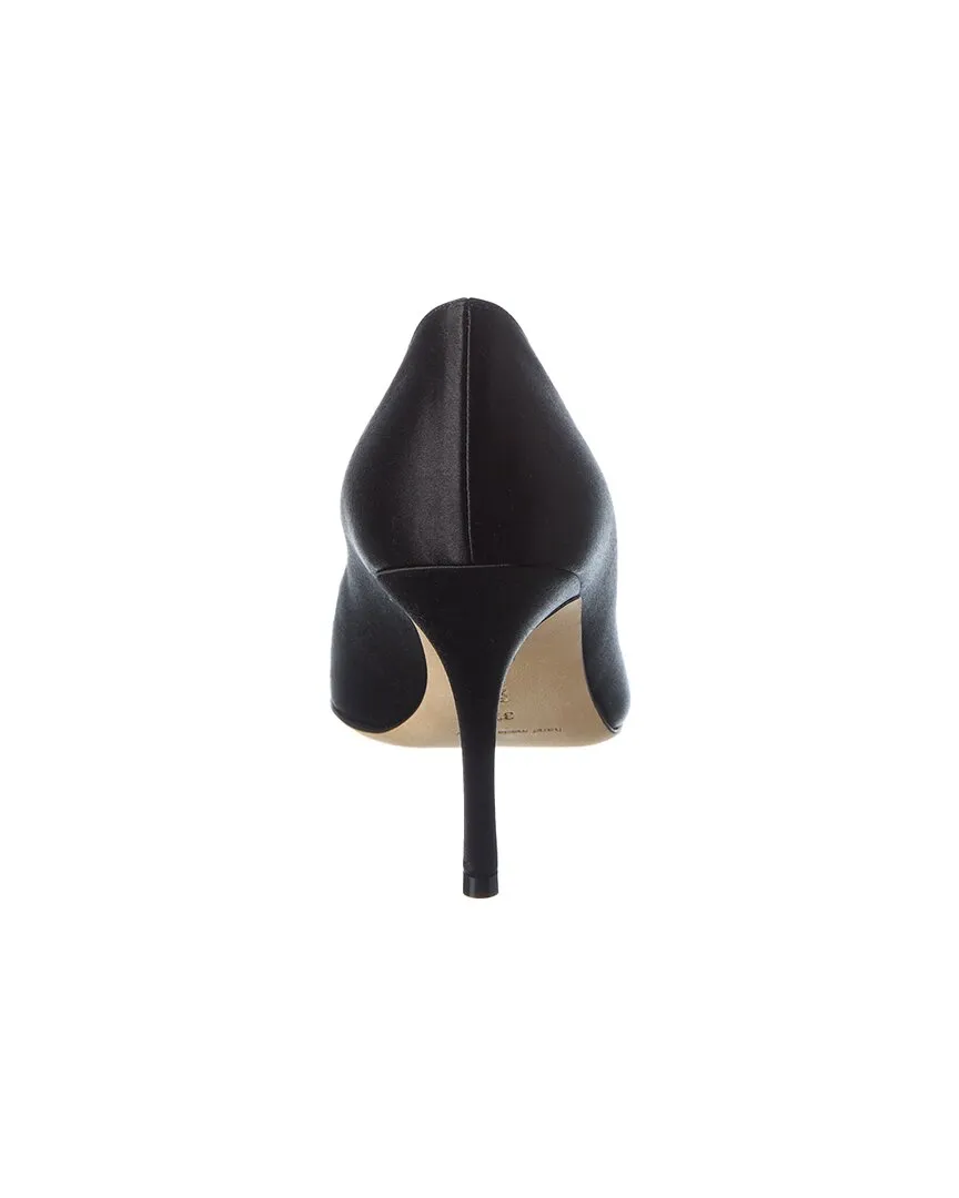 Manolo Blahnik Elbolita 90 Satin Pump Shoes_Manolo-Blahnik