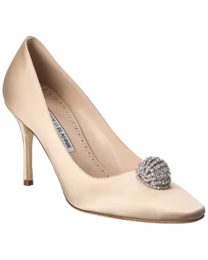 Manolo Blahnik Elbolita 90 Satin Pump Shoes_Manolo-Blahnik