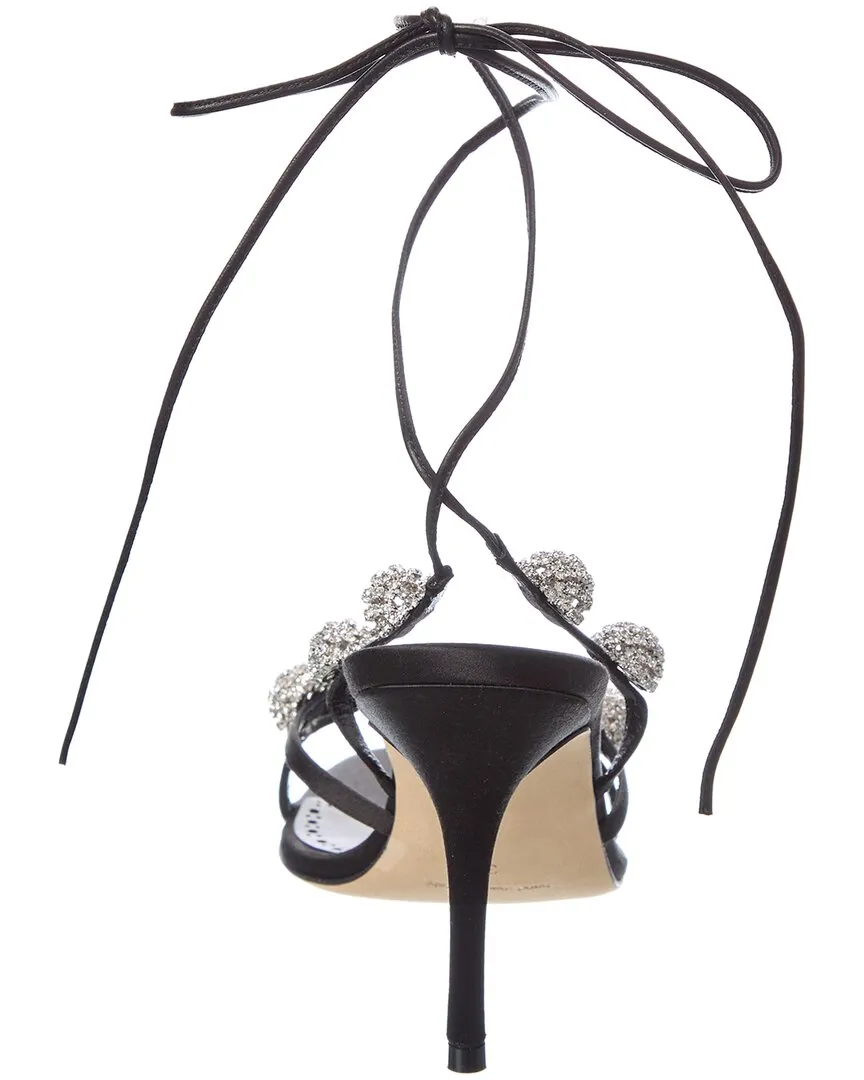 Manolo Blahnik Elsaka 90 Satin Sandal Shoes_Manolo-Blahnik