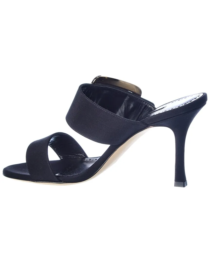 Manolo Blahnik Gable 90 Silk Sandal Shoes_Manolo-Blahnik