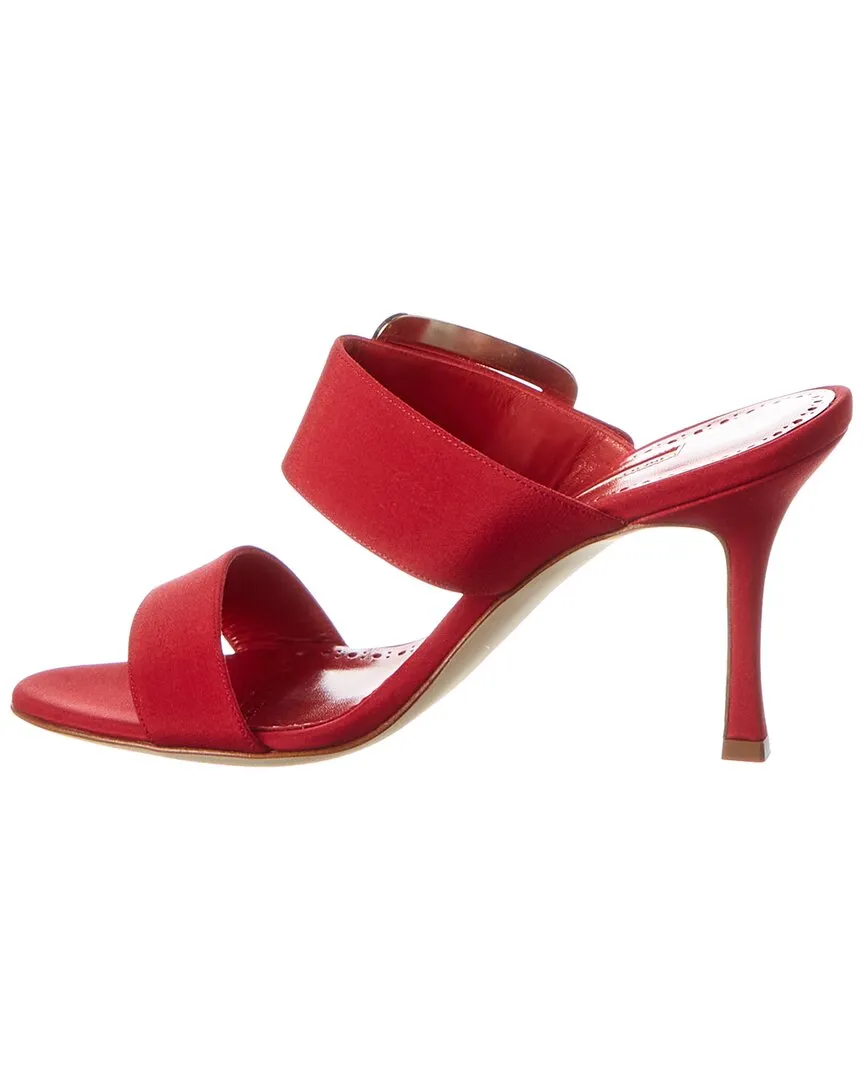 Manolo Blahnik Gable 90 Silk Sandal Shoes_Manolo-Blahnik