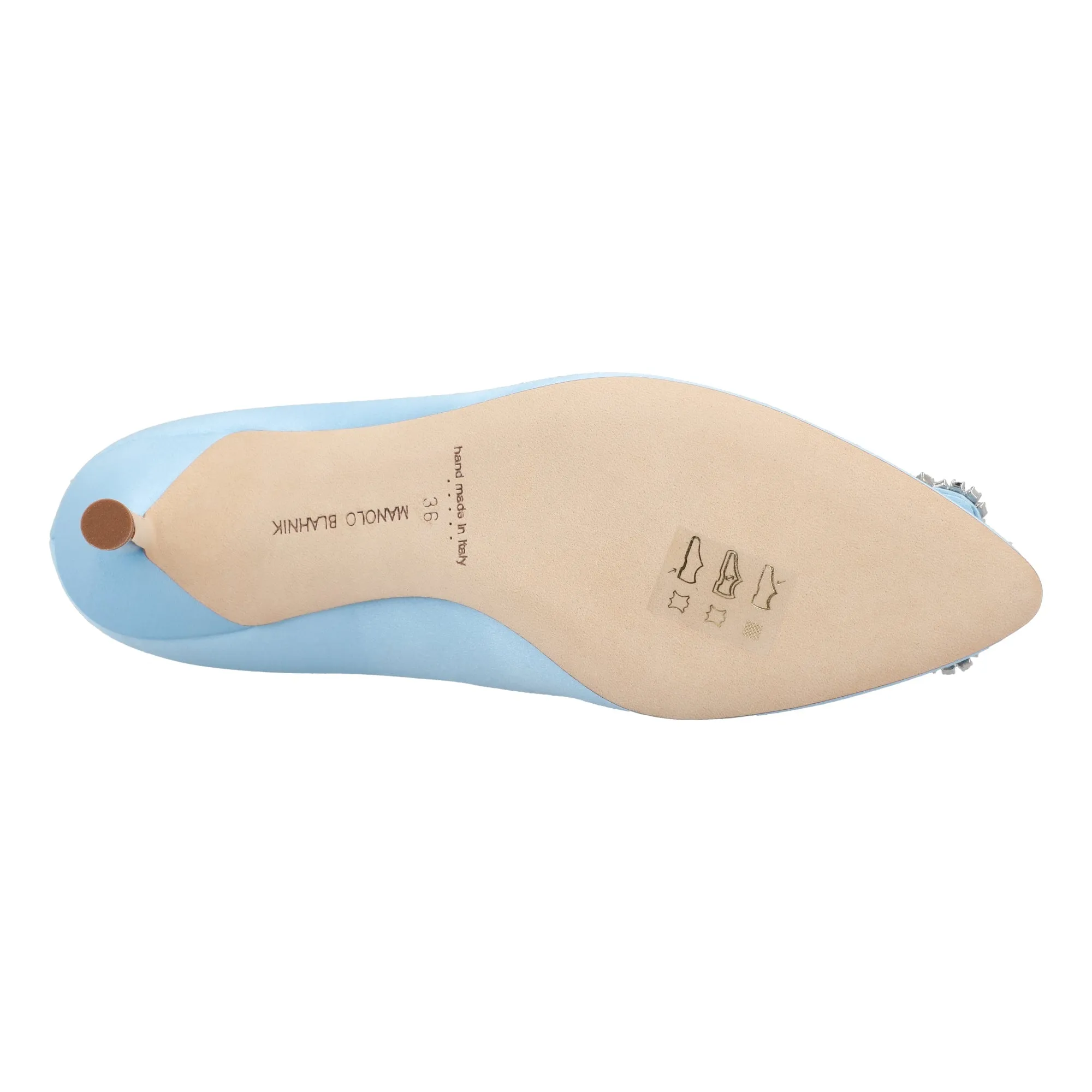 Manolo Blahnik Hangisi 070 Pump Blue Shoes_Manolo-Blahnik