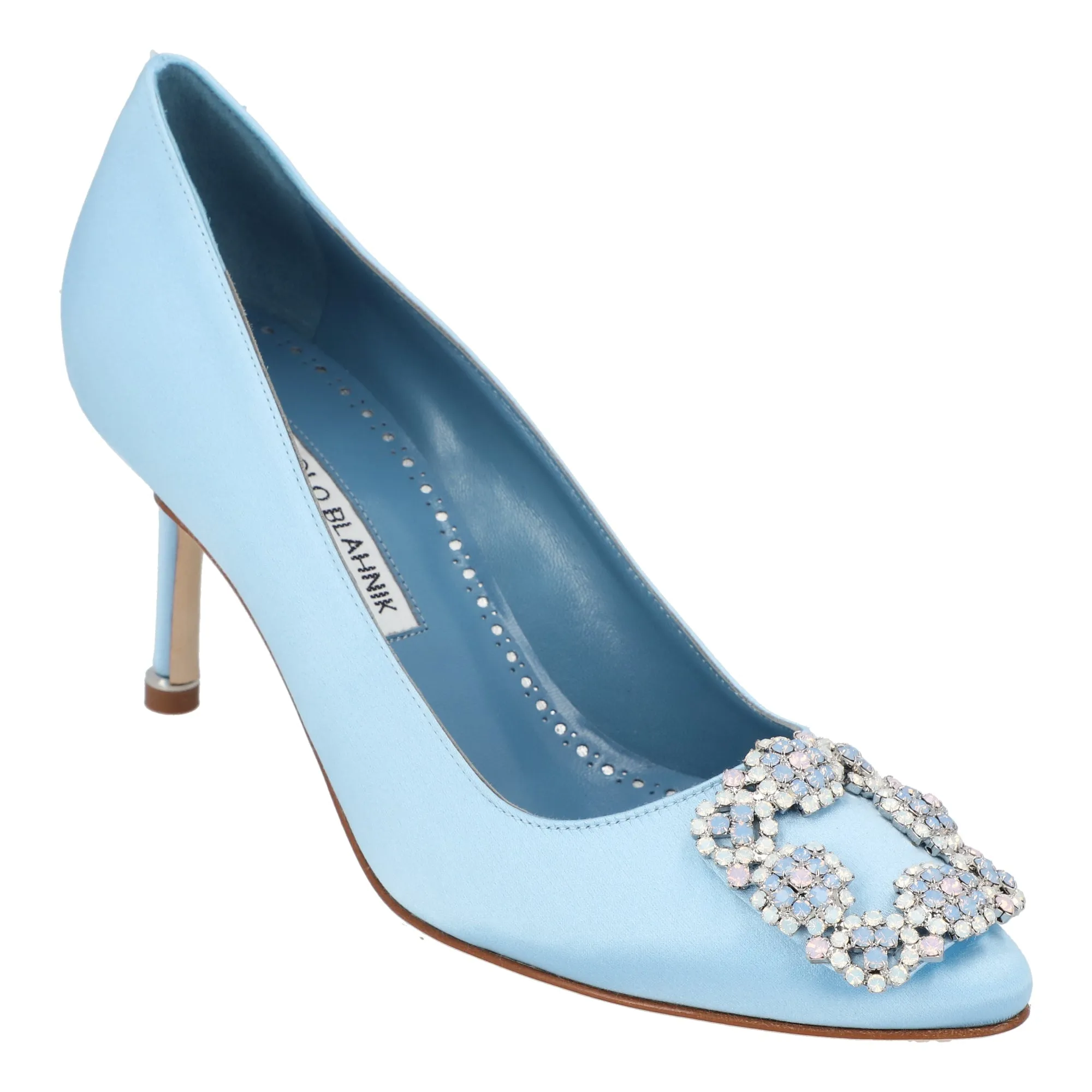 Manolo Blahnik Hangisi 070 Pump Blue Shoes_Manolo-Blahnik