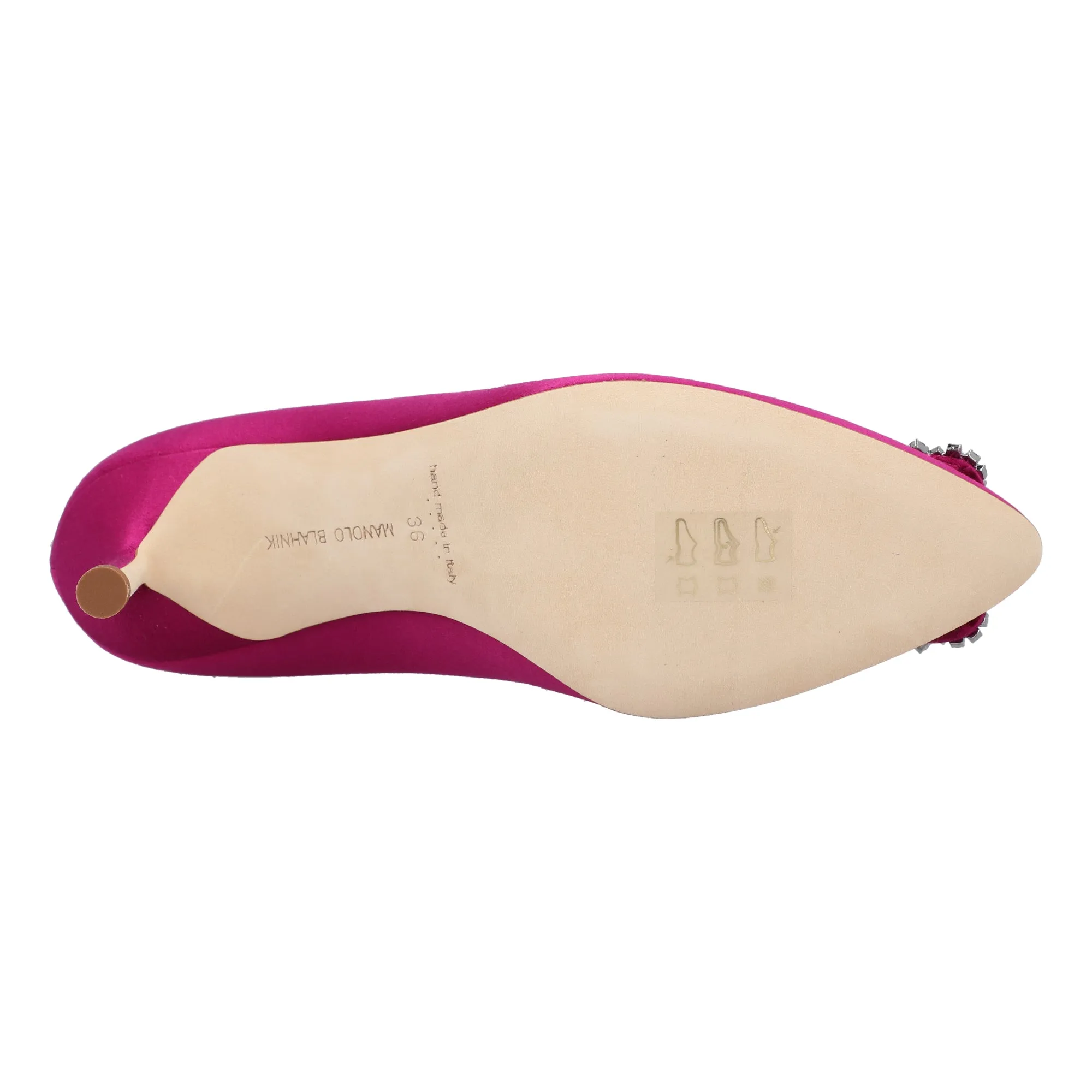 Manolo Blahnik Hangisi 070 Pump Pink Shoes_Manolo-Blahnik