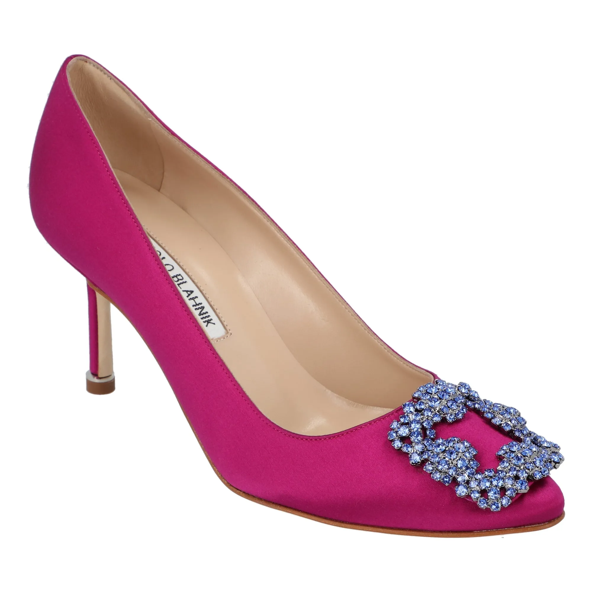 Manolo Blahnik Hangisi 070 Pump Pink Shoes_Manolo-Blahnik