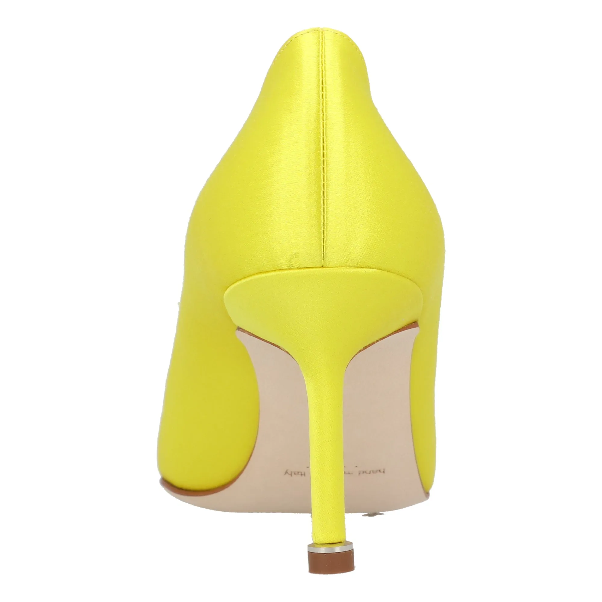 Manolo Blahnik Hangisi 070 Pump Yellow Shoes_Manolo-Blahnik