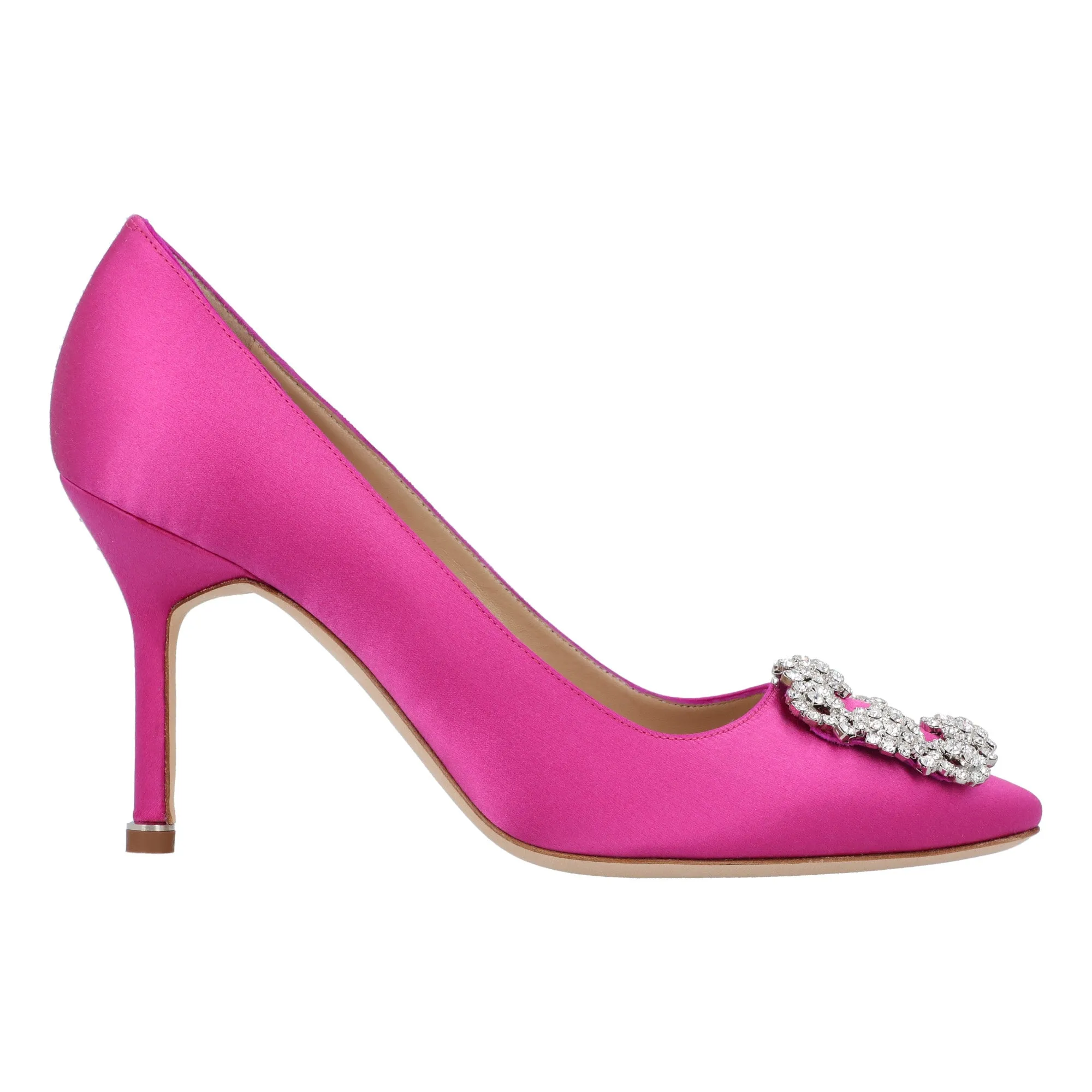 Manolo Blahnik Hangisi 090 Pump Pink Shoes_Manolo-Blahnik