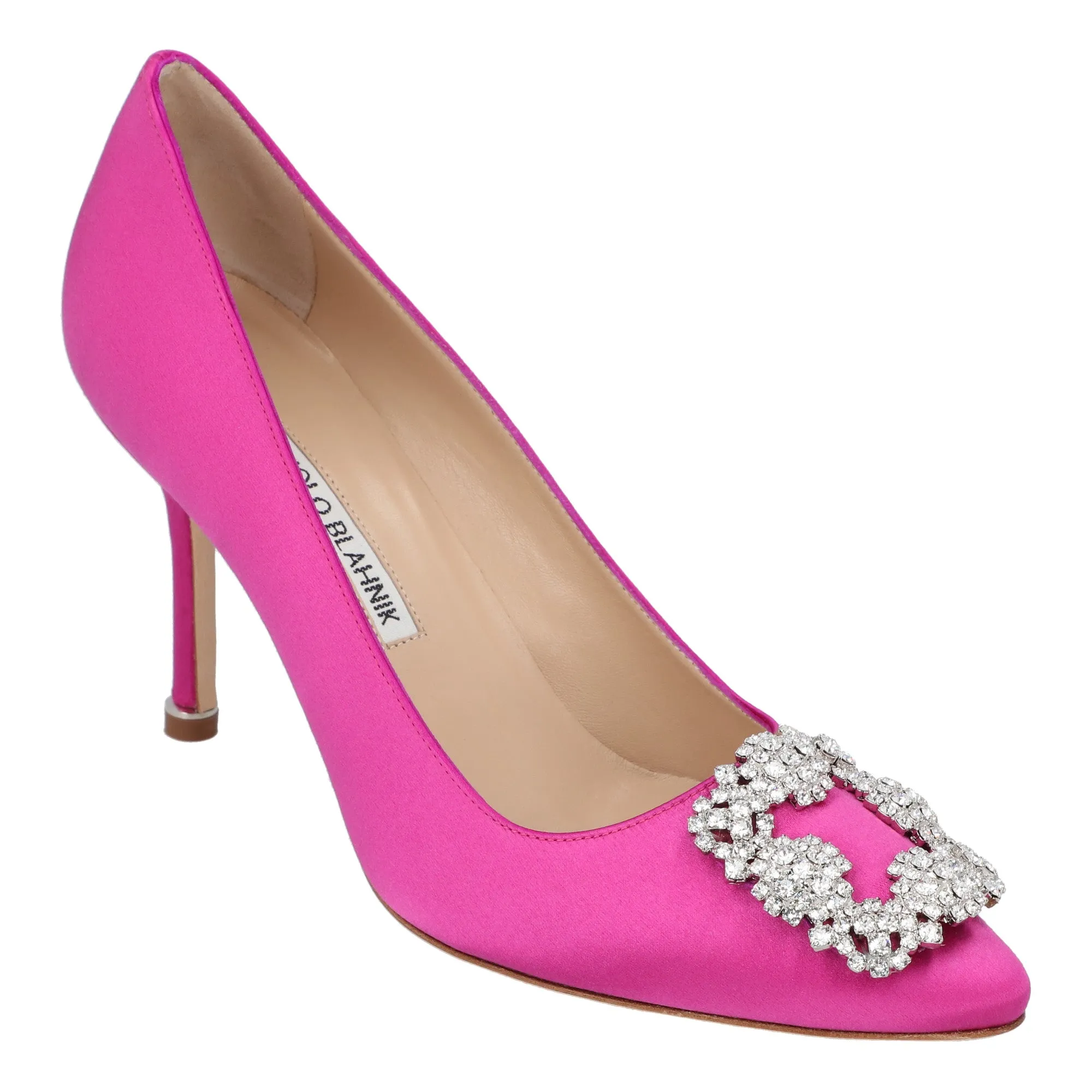 Manolo Blahnik Hangisi 090 Pump Pink Shoes_Manolo-Blahnik