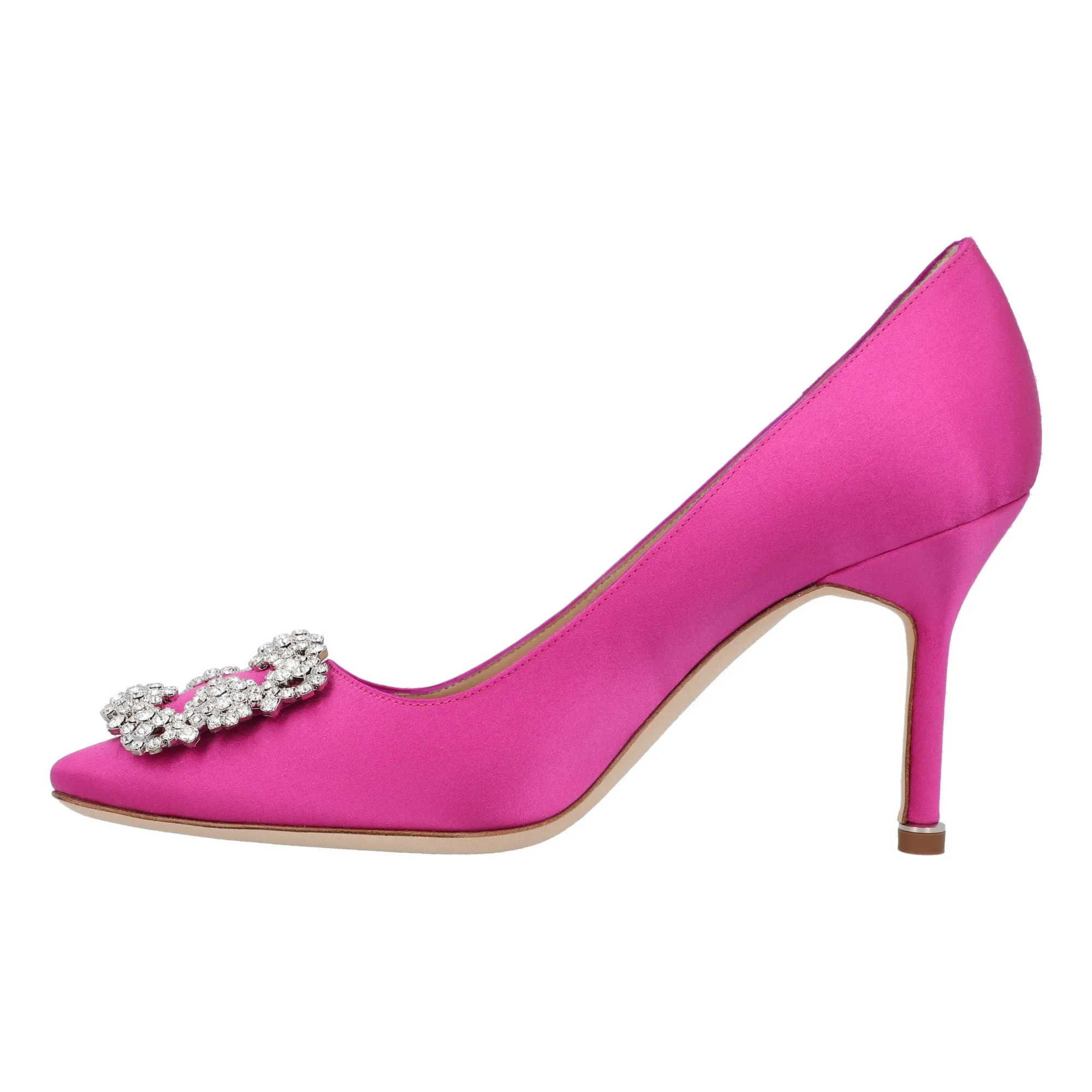 Manolo Blahnik Hangisi 090 Pump Pink Shoes_Manolo-Blahnik
